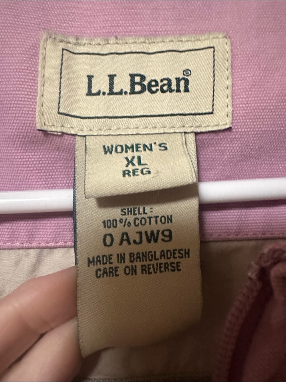 L.L. Bean Women's Purple Mauve Utility Zip Jacket - Picture 5 of 9